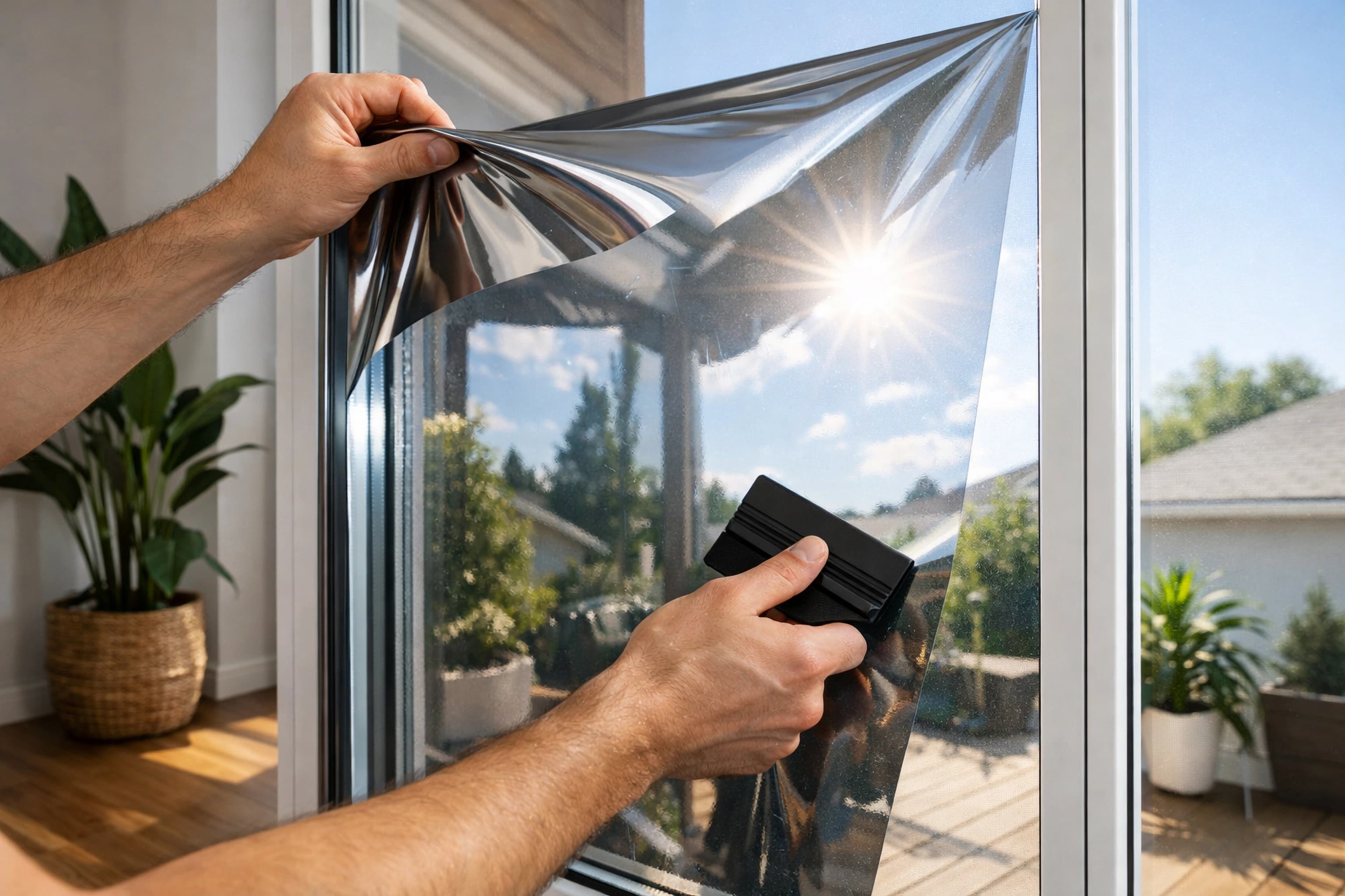 Réalisations Solar Home 37 – pose de films pour vitrages